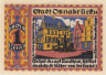  Бона. Германия. Оснабрюк 1 марка 1921 год. Нотгельд. (XF) 