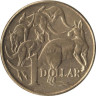  Австралия. 1 доллар 2011 год. Кенгуру. 