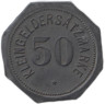  Германия. Регенсбург. 50 пфеннигов без года выпуска. Нотгельд. 