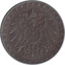  Германская империя. 10 пфеннигов 1916 год. (железо) (E) 