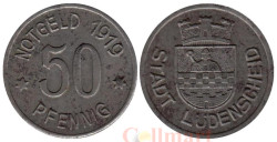 Германия. Люденшайд. 50 пфеннигов 1919 год. Нотгельд.