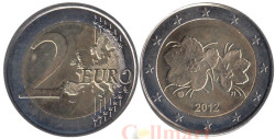 Финляндия. 2 евро 2012 год. Морошка.