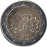  Финляндия. 2 евро 2012 год. Морошка. 