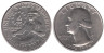  США. 25 центов 1976 год. 200 лет независимости. (без отметки монетного двора) 