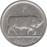 Ирландия. 1 шиллинг 1930 год. Бык. 