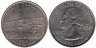  США. 25 центов 2001 год. Квотер штата Северная Каролина. (P) 