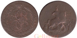 Россия. 2 копейки 1788 год. Екатерина II. ММ.
