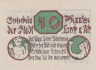  Бона. Германия. Лорх (Райнгау) 10 пфеннигов 1920 год. Нотгельд. (XF) 