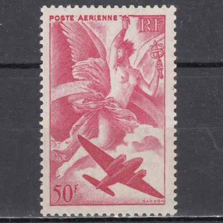 Марка. Франция 1946 год. Ирида, вестница богов. 