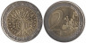  Франция. 2 евро 2001 год. 