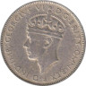  Британская Западная Африка. 3 пенса 1943 год. Георг VI. (KN) 