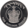  Фолклендские острова. 50 пенсов 2002 год. Золотой юбилей - Корона. 