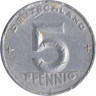  ГДР. 5 пфеннигов 1952 год. (A) 