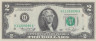  Бона. США 2 доллара 1976 год. Томас Джефферсон. (H - Сент-Луис, Миссури) (AU) 