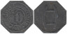  Германия. Раштатт. 10 пфеннигов 1917 год. Малый герб. (нотгельд) 