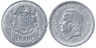  Монако. 1 франк 1943 год. Князь Луи II. 