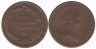  Австрия. 1 крейцер 1780 год. Иосиф II. (старый тип) (W) 
