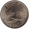  США. 1 доллар Сакагавея 2004 год. Орел. (D) 