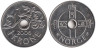 Норвегия. 1 крона 2006 год. Птица в винограднике. 