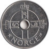  Норвегия. 1 крона 2006 год. Птица в винограднике. 