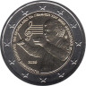  Греция. 2 евро 2025 год. 100 лет со дня рождения Микиса Теодоракиса. 
