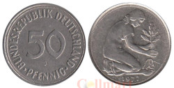 ФРГ. 50 пфеннигов 1977 год. (J)