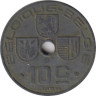  Бельгия. 10 сантимов 1942 год. BELGIQUE - BELGIE 