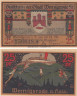  Бона. Германия. Вернигероде 25 пфеннигов 1920 год. Нотгельд. (XF) 