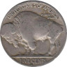  США. 5 центов 1937 год. Индеец. Бизон. (D) 