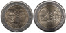  Франция. 2 евро 2010 год. 70 лет речи Шарля де Голля "Ко всем французам". 