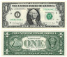  Бона. США 1 доллар 1988 год. Джордж Вашингтон. (Пресс) 
