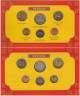  Сингапур. Годовой набор монет 1997 год. (7 штук в буклете) 