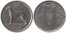  Ирландия. 6 пенсов 1935 год. Ирландский волкодав. 