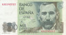  Бона. Испания 1000 песет 1979 год. Бенито Перес Гальдос. (XF) 