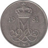  Дания. 10 эре 1981 год. 