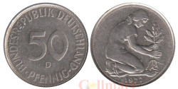 ФРГ. 50 пфеннигов 1977 год. (D)