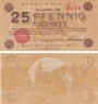  Бона. Германия. Кёльн 25 пфеннигов 1917 год. Нотгельд. (XF) 