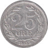  Швеция. 25 эре 1902 год. Король Оскар II. 