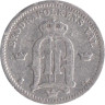  Швеция. 25 эре 1902 год. Король Оскар II. 