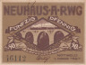  Бона. Германия. Нойхаус-ам-Реннвег 50 пфеннигов 1921 год. Нотгельд. (XF) 