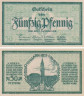  Бона. Германия. Киль 50 пфеннигов 1918 год. Нотгельд. (XF) 