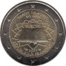  Франция. 2 евро 2007 год. 50 лет подписания Римского договора. 