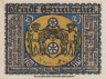  Бона. Германия. Оснабрюк 5 пфеннигов 1921 год. Нотгельд. (XF) 