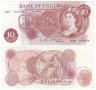  Бона. Великобритания 10 шиллингов 1961 год. Елизавета II. (VF) 