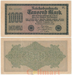 Бона. Германия 1.000 марок 1922 год. PL. (VF)