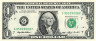  Бона. США 1 доллар 1993 год. Джордж Вашингтон. (Пресс) 