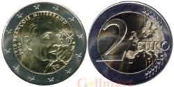 Франция. 2 евро 2016 год. 100 лет со дня рождения Франсуа Миттерана.