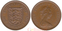 Джерси. 1 новый пенни 1971 год.
