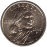  США. 1 доллар Сакагавея 2006 год. Орел. (D) 