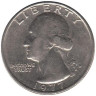  США. 25 центов 1977 год. Джордж Вашингтон. (D) 